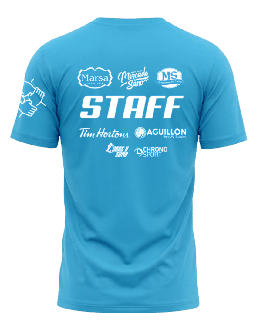 Maraton Saltillo Back Blue Design