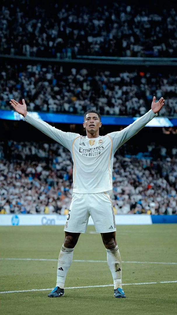 Real Madrid 25/26 Local Manga Larga Back