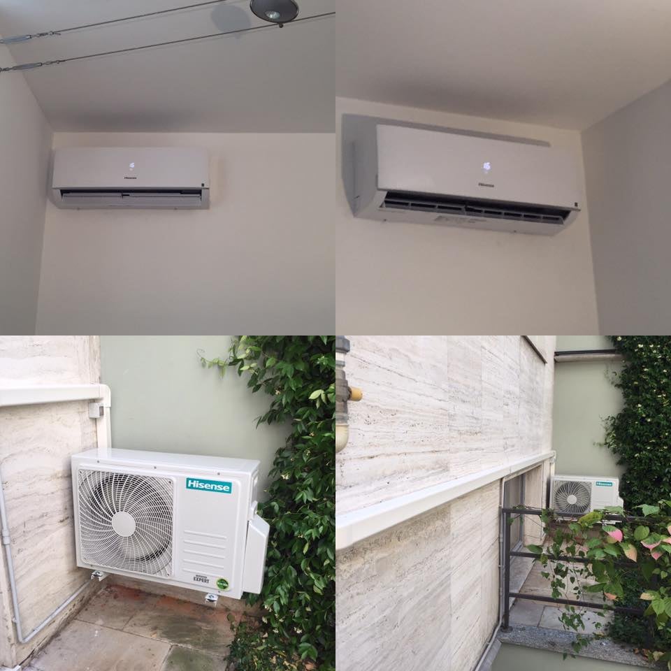 Installazione professionale di sistema di condizionamento eseguita dal nostro team specializzato