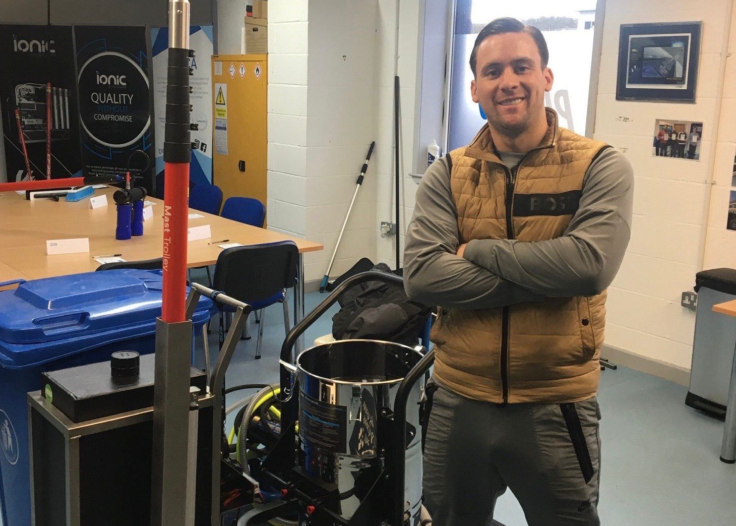 A1 Crystal Cleaners team member