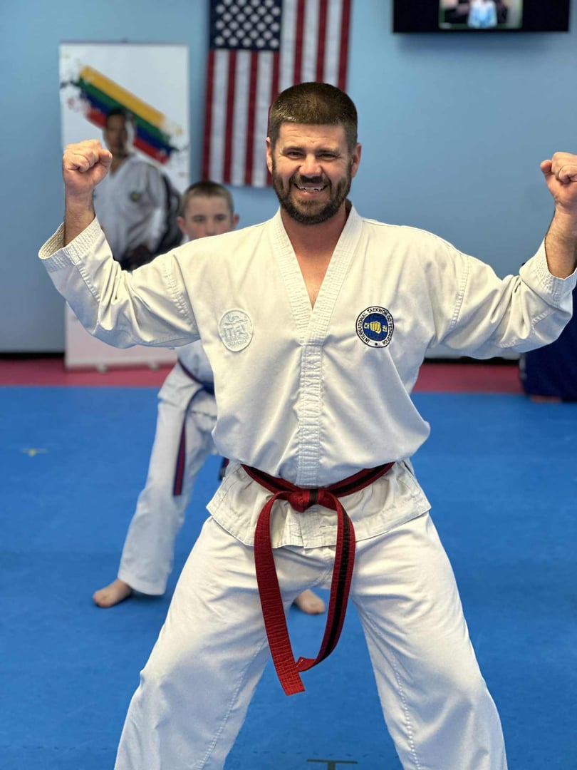 ITFA Taekwondo students training