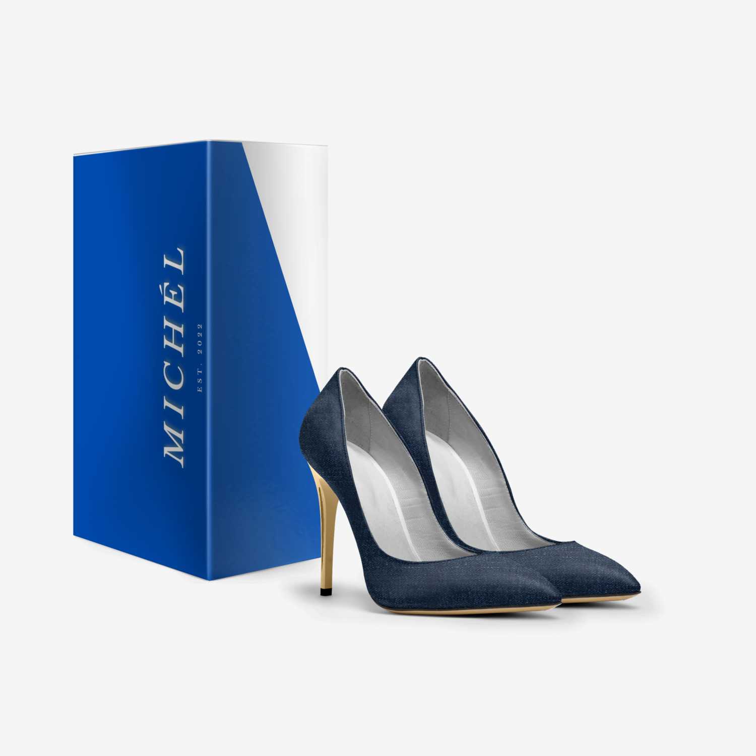 Michél luxury high heel shoes with box