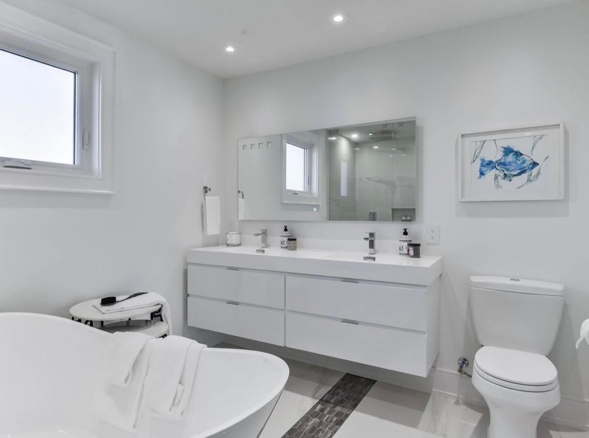 Bathroom renovation project