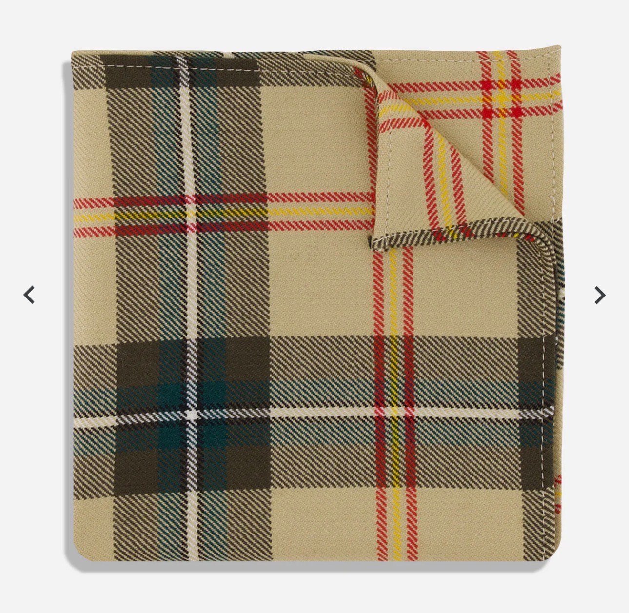 Vibrant statement pocket square