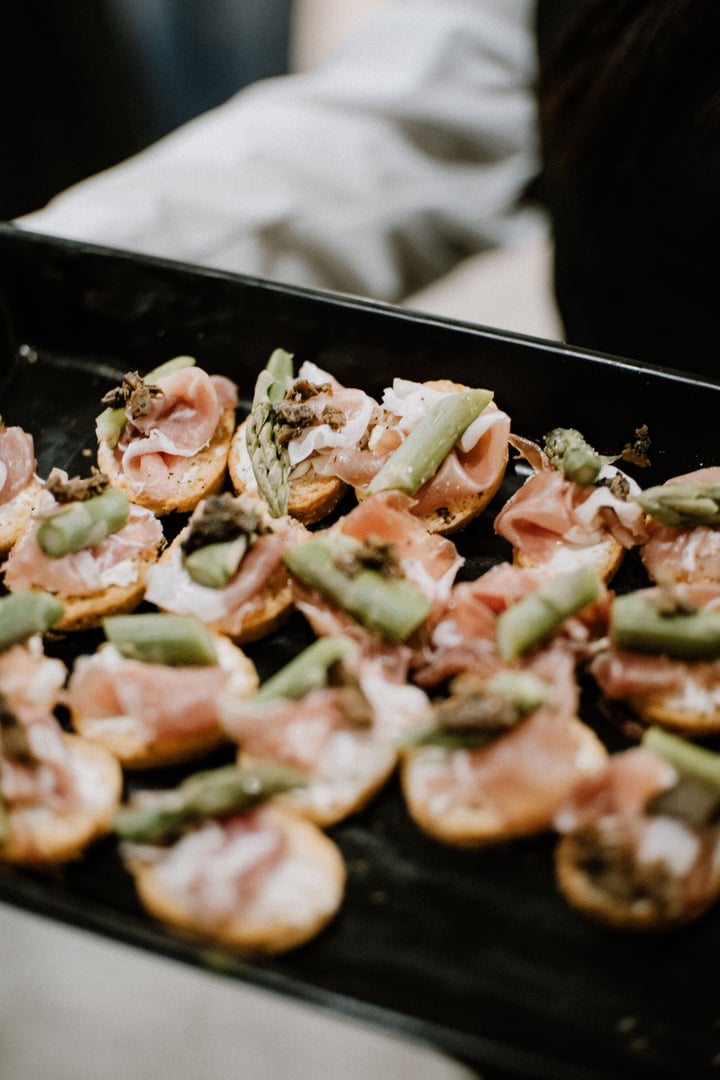 Asparagus and Parma ham