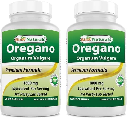 Best Naturlas Oregano Leaf Extract bottle