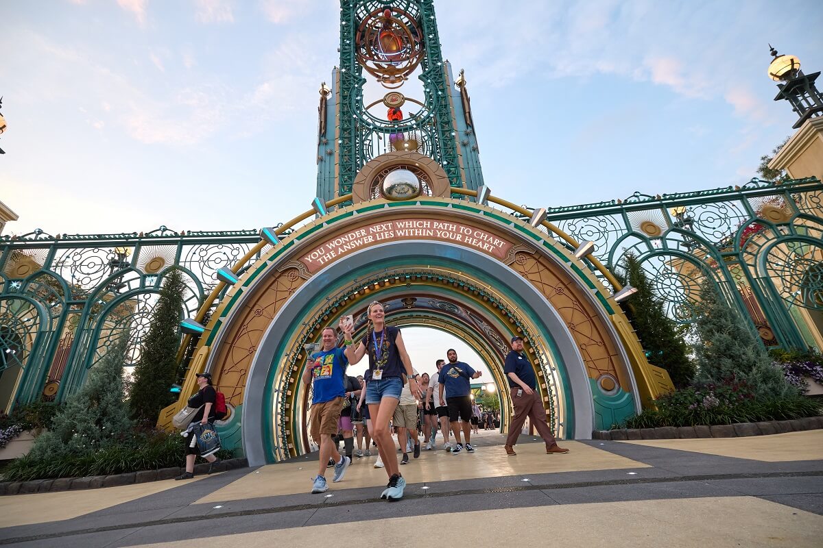 Universal Epic Universe entrance