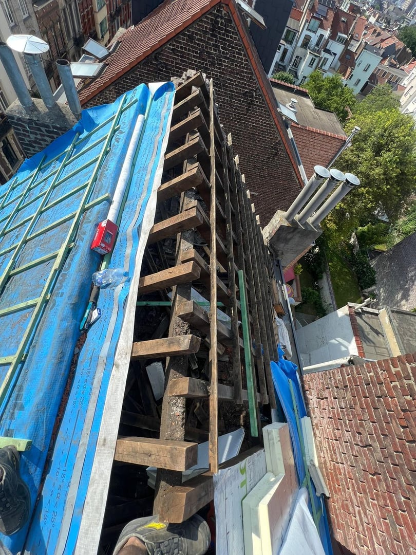 Dakwerken project Ierlandstraat 32 Sint-Gillis - foto 5