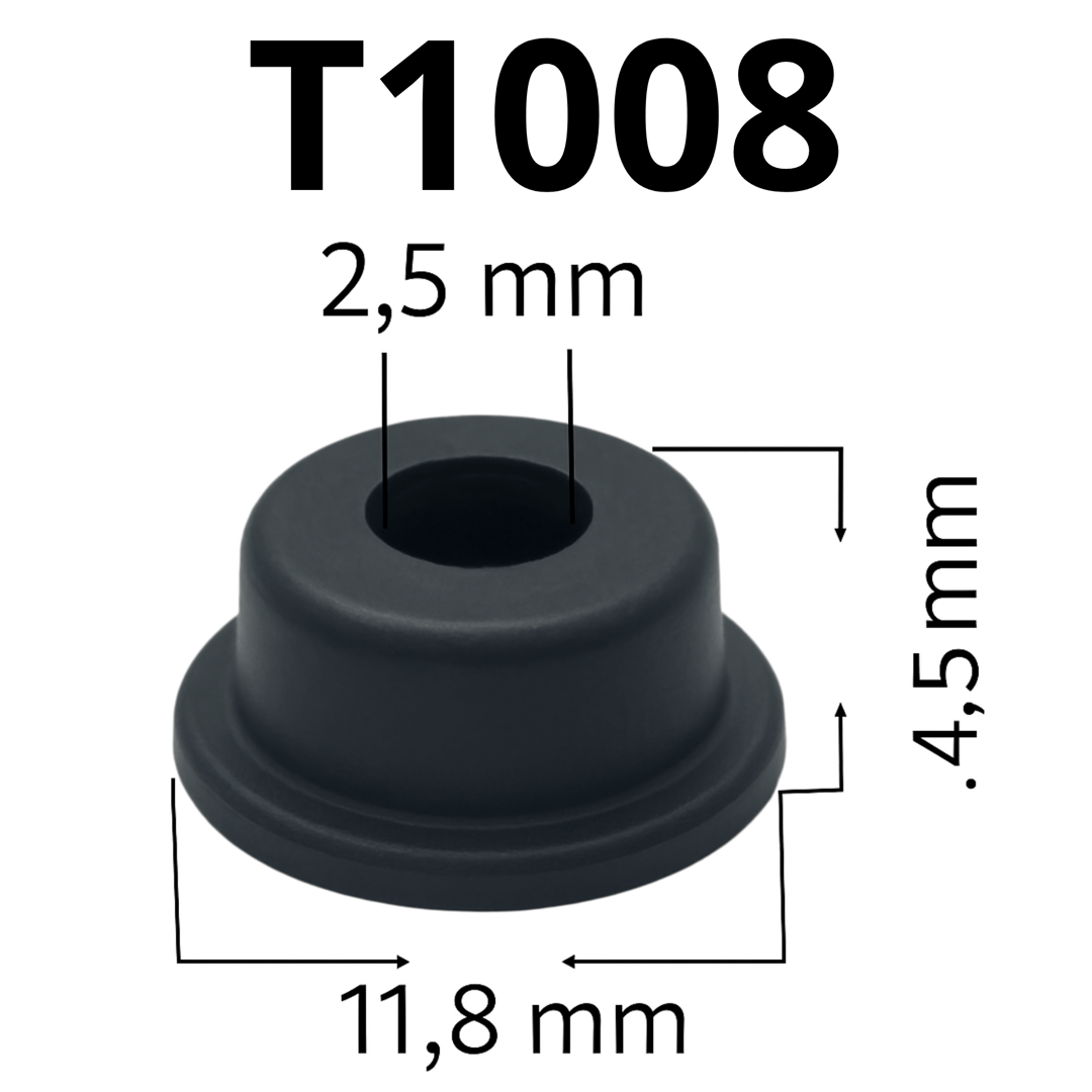 T1008 Tobera/Protector de Punta Bosch (Negra)