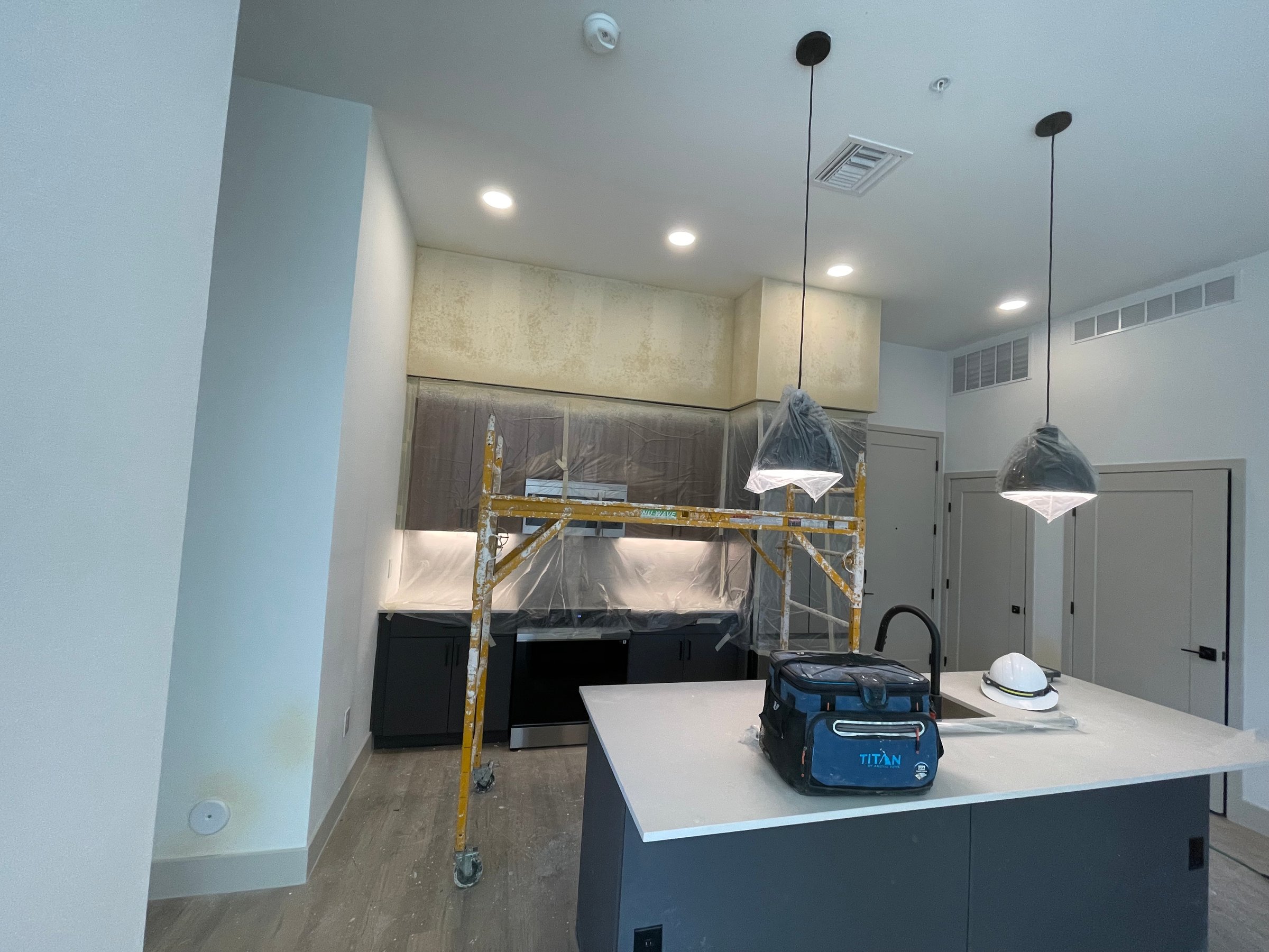 Cabinet painting project