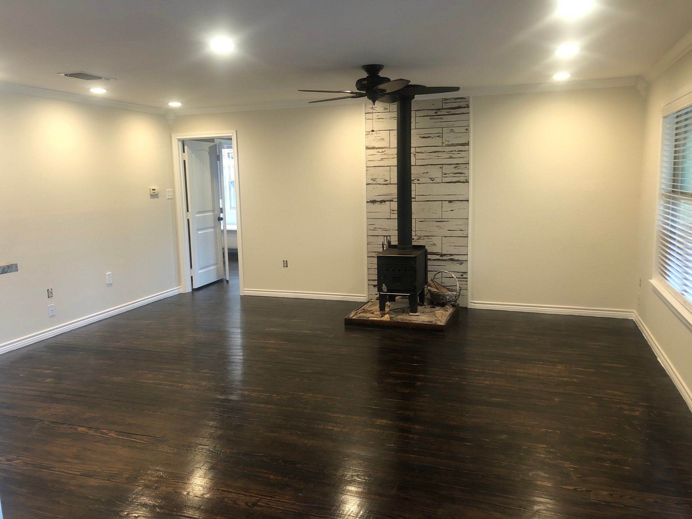 Professional flooring installation showcasing expert craftsmanship by Cole's Remodeling