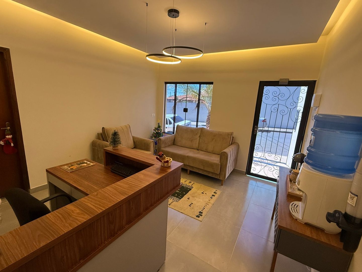 Espaço terapêutico acolhedor