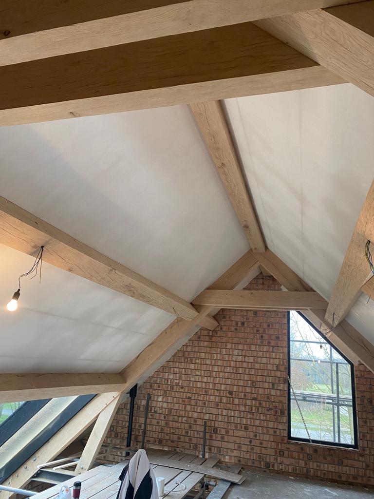 strakke wandafwerking stukadoorswerk renovatie oss tns afbouw