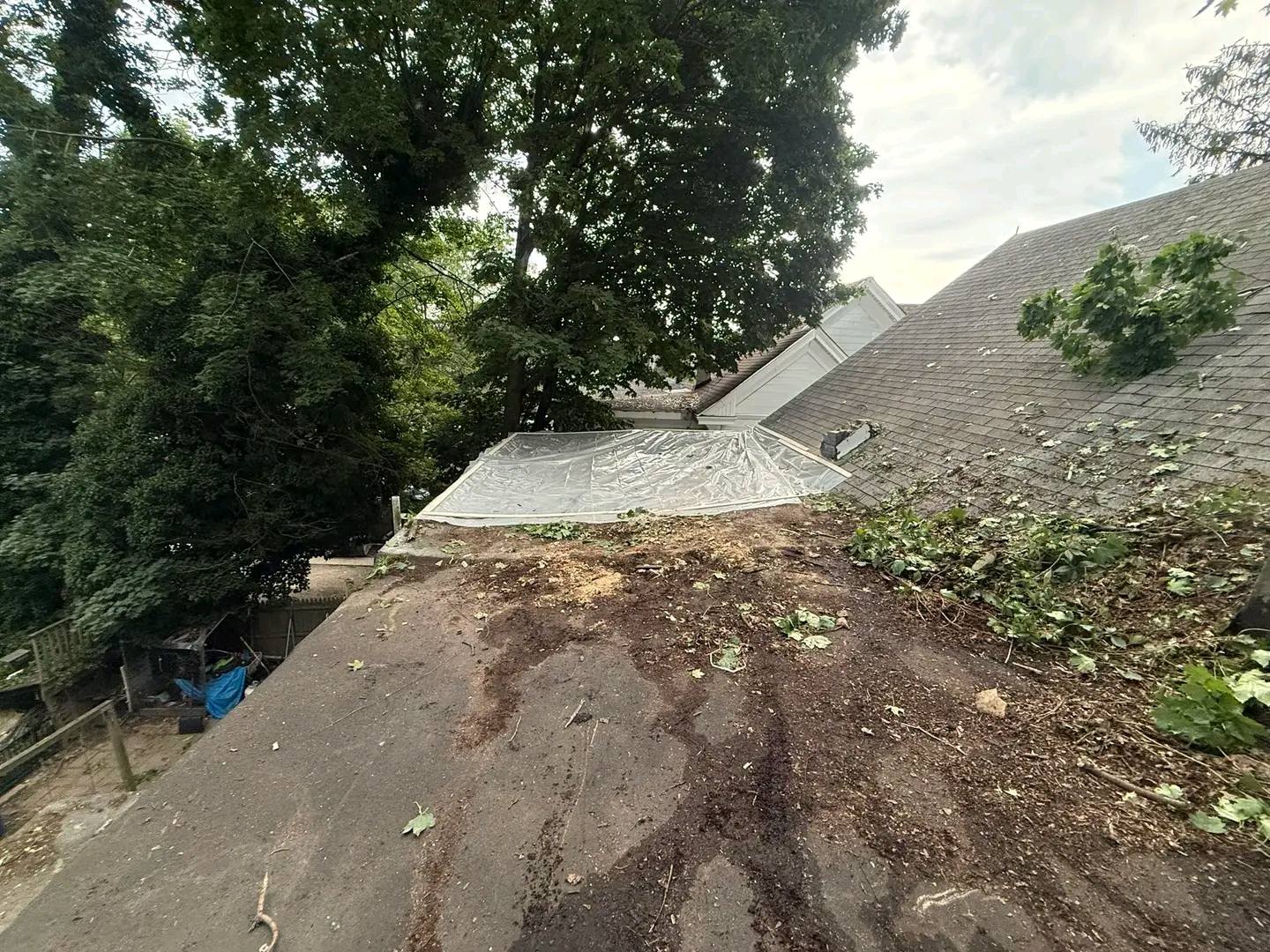 Water damage structural repair