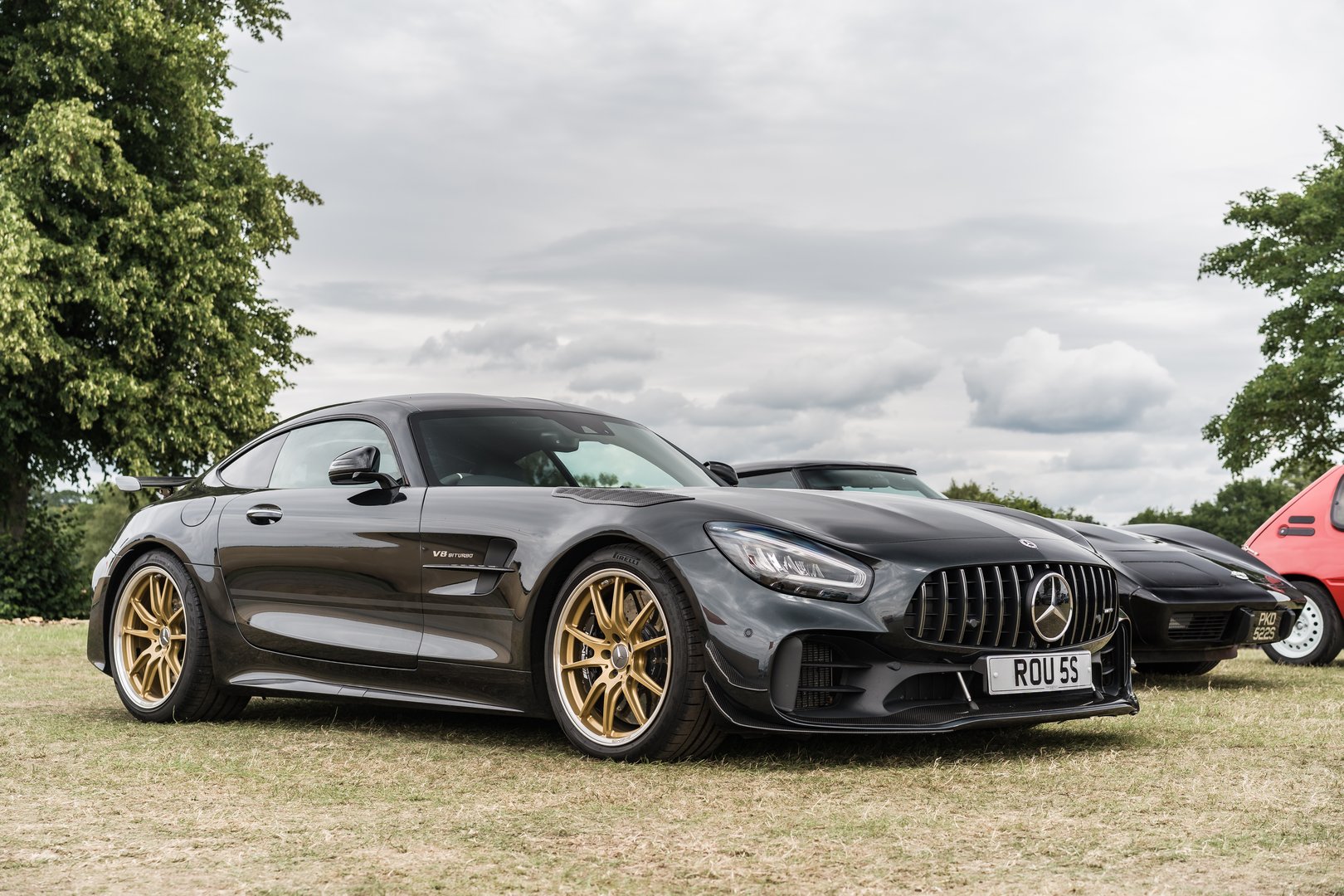 Sports car detailing