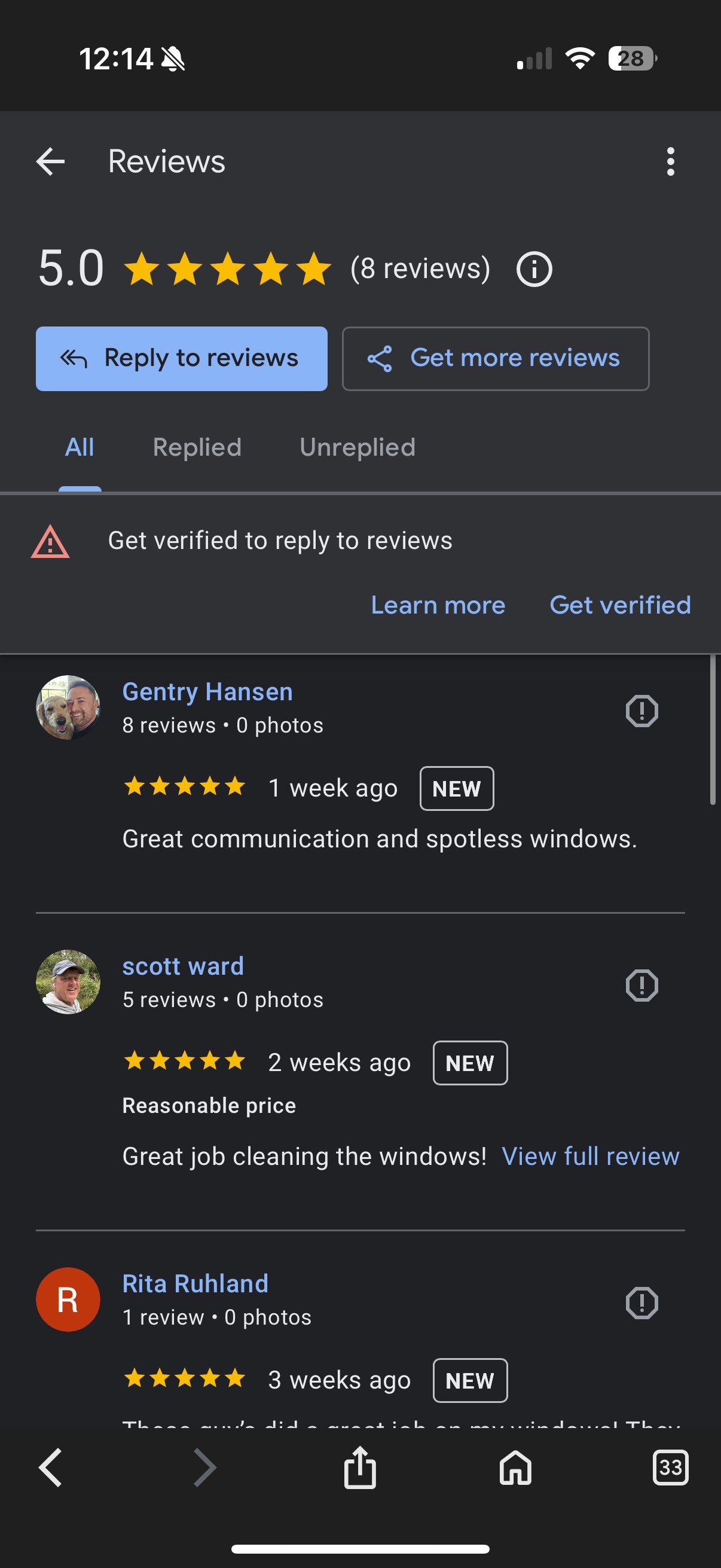 Verified 5-star review