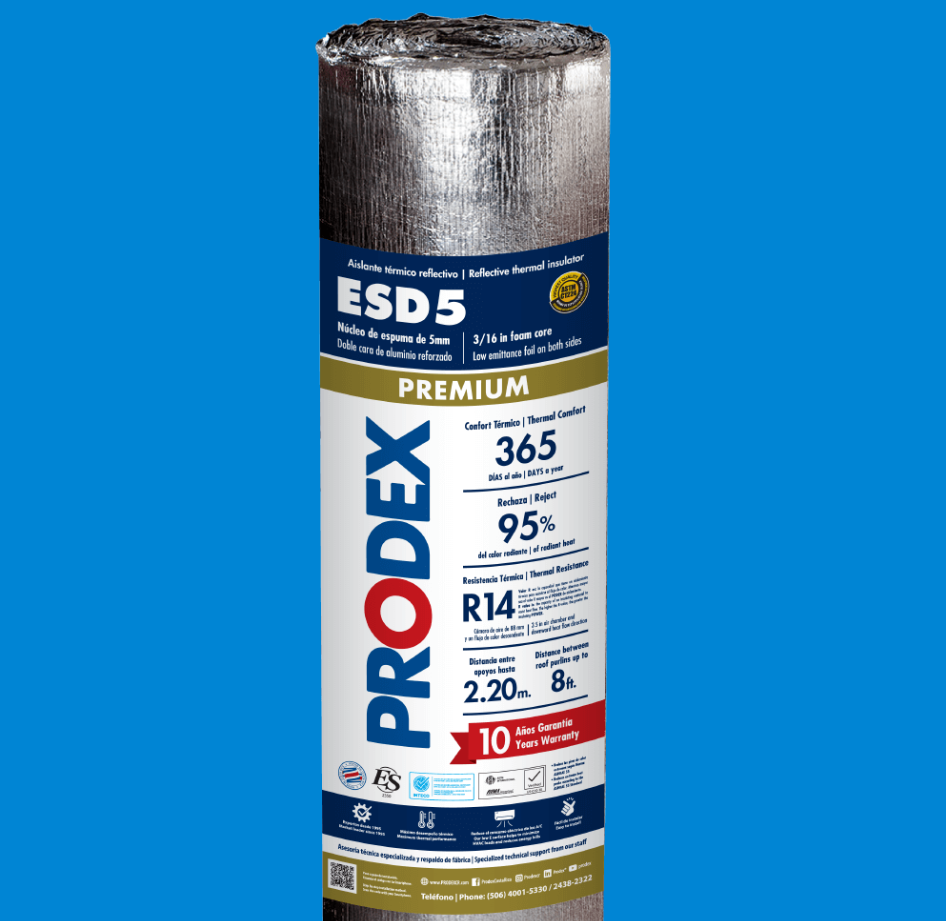 ESD5 - Instalación en techo