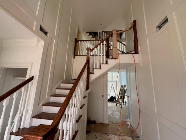 Flooring installation project