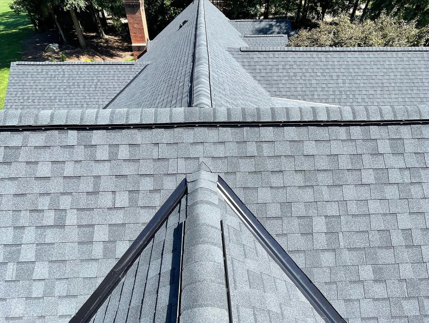Residential roofing work