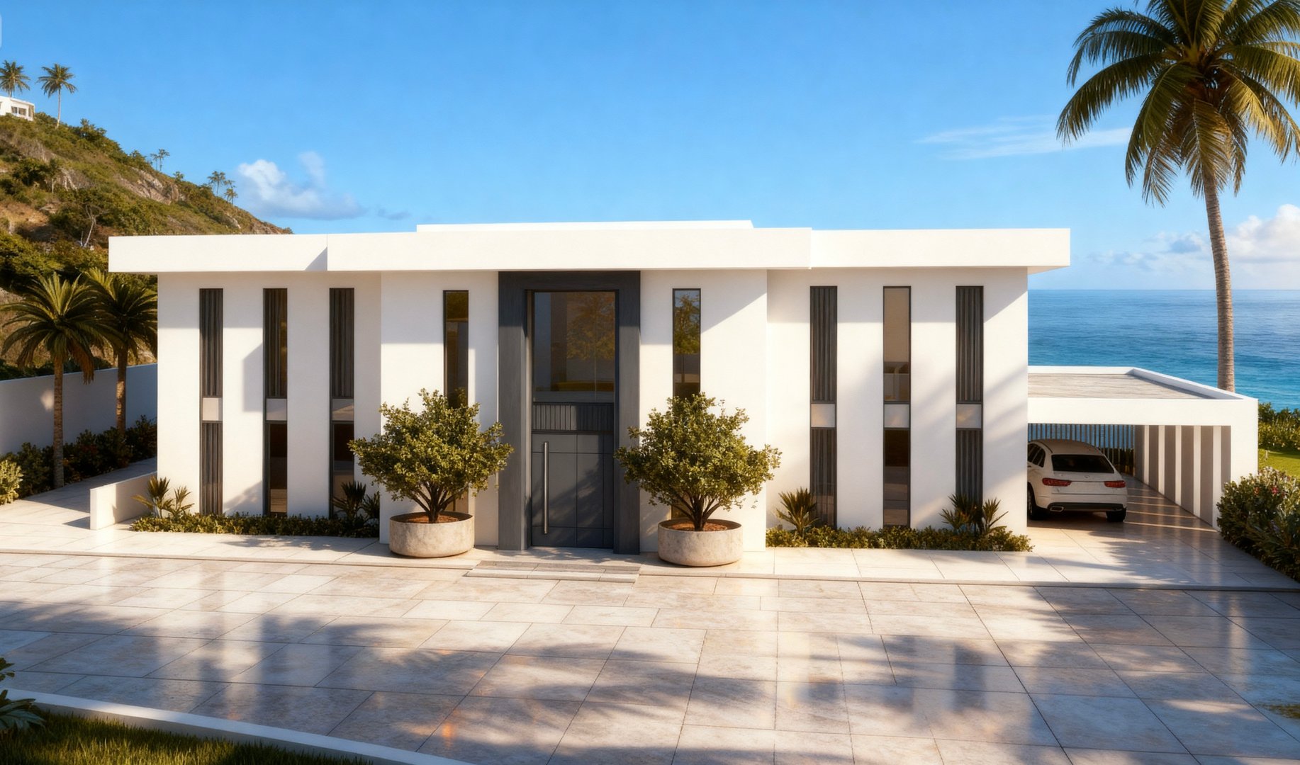 Paradise Hills Antigua villa exterior