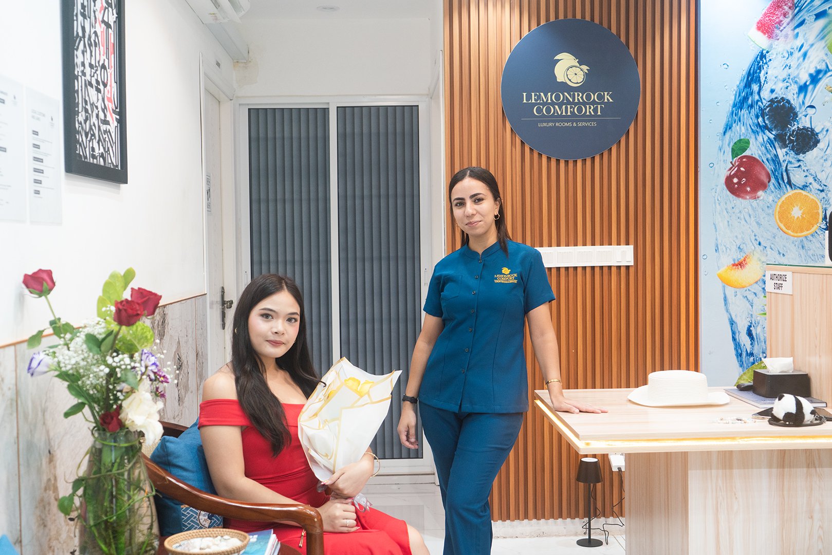 Lemonrock Comfort reception area