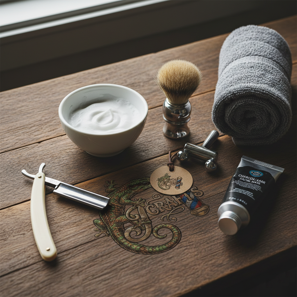 Experiencia completa en J Craft's - Afeitado profesional