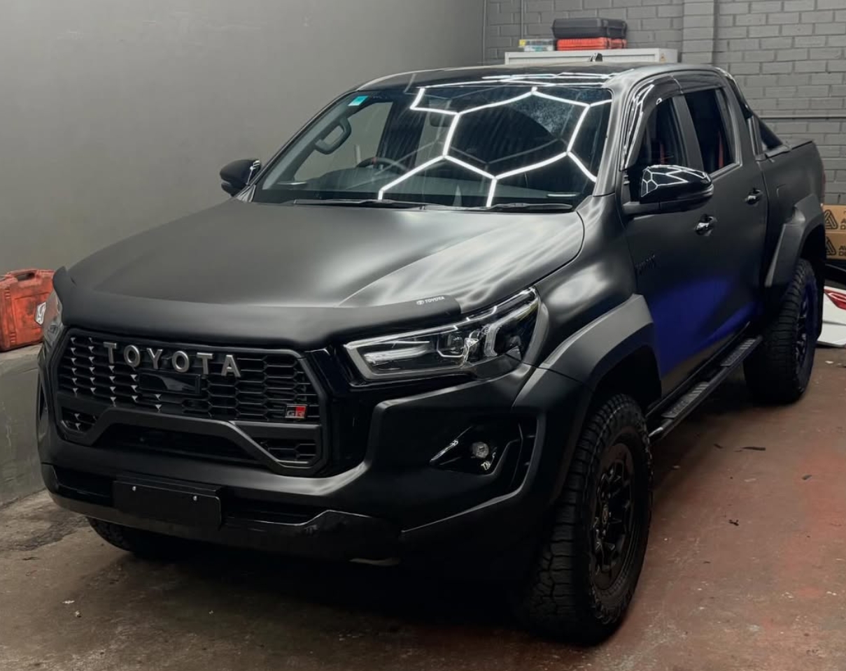 Car wrapping project