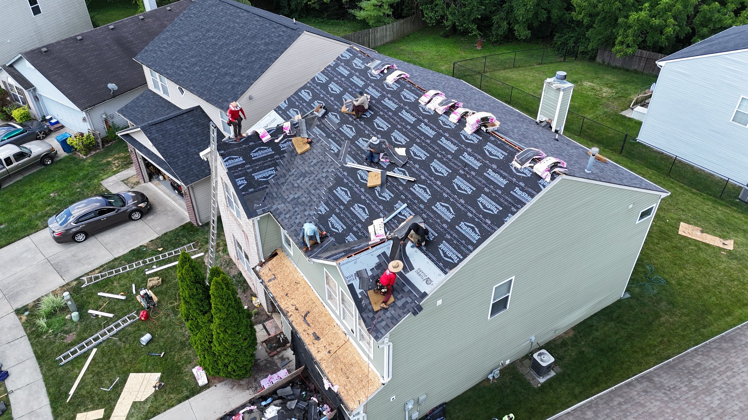 Exterior renovation project