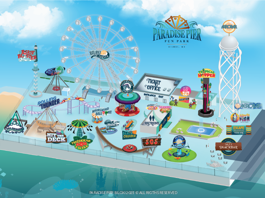 Print Design Portfolio - Map Paradise