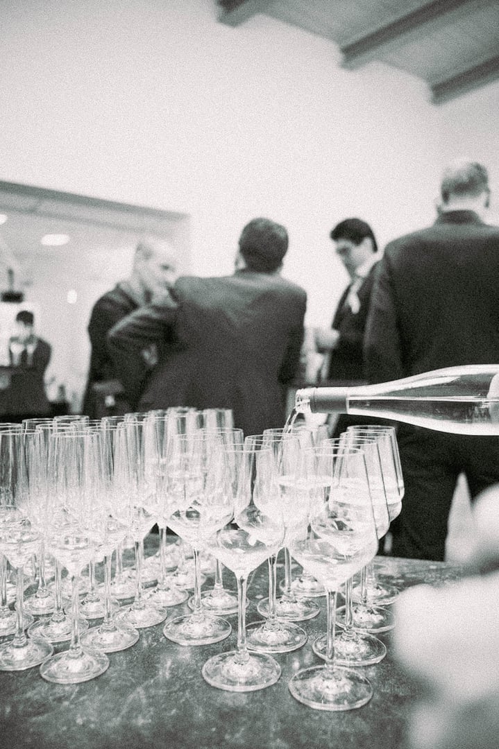 abendveranstaltung mit dinner für schott pharma ag & co. kgaa im studio g3, münchen.