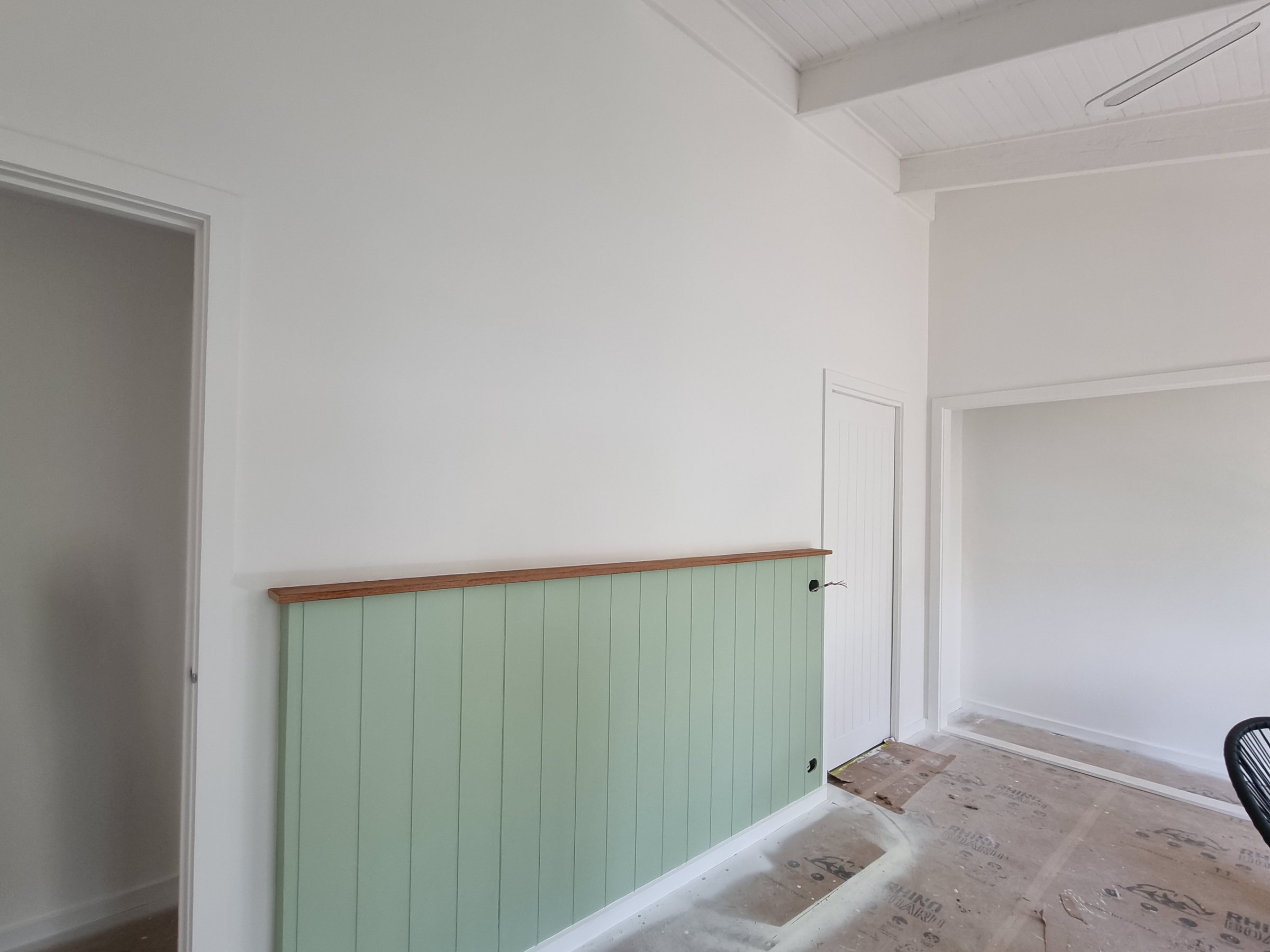 Quality Painting Group Artist's Studio project showing creative workspace transformation