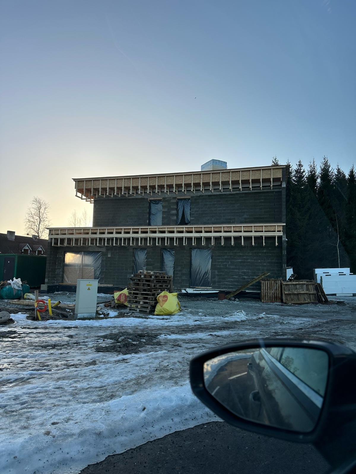 Katuse- ja fassaaditööd, puitkonstruktsioonid - projekt 4