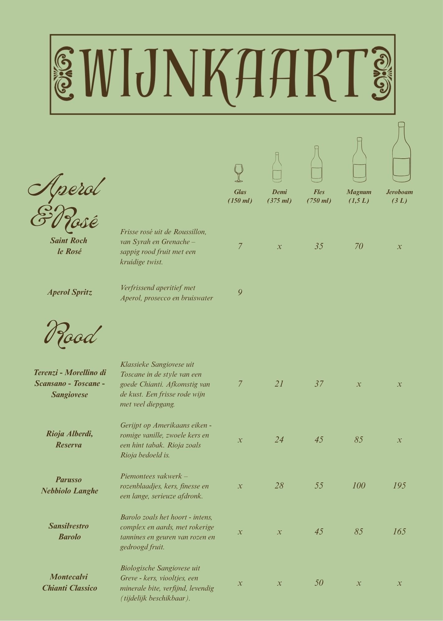 Struis Menukaart - Pagina 6