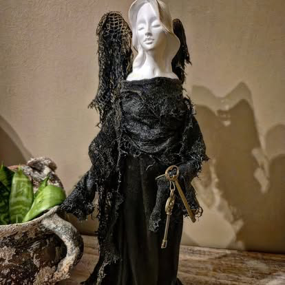 Ręcznie robiony anioł