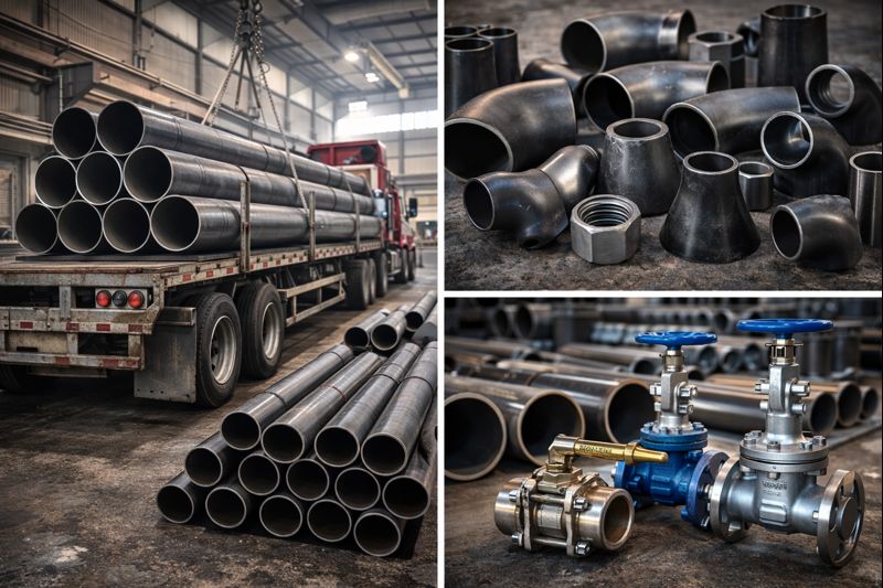 División Conducción - Tuberías, válvulas y accesorios