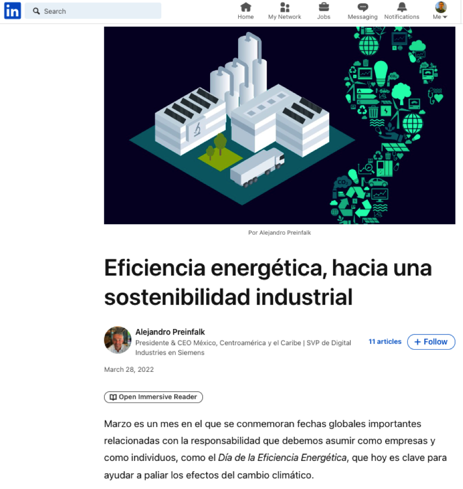 Eficiencia energética: hacia una sostenibilidad responsable - LinkedIn