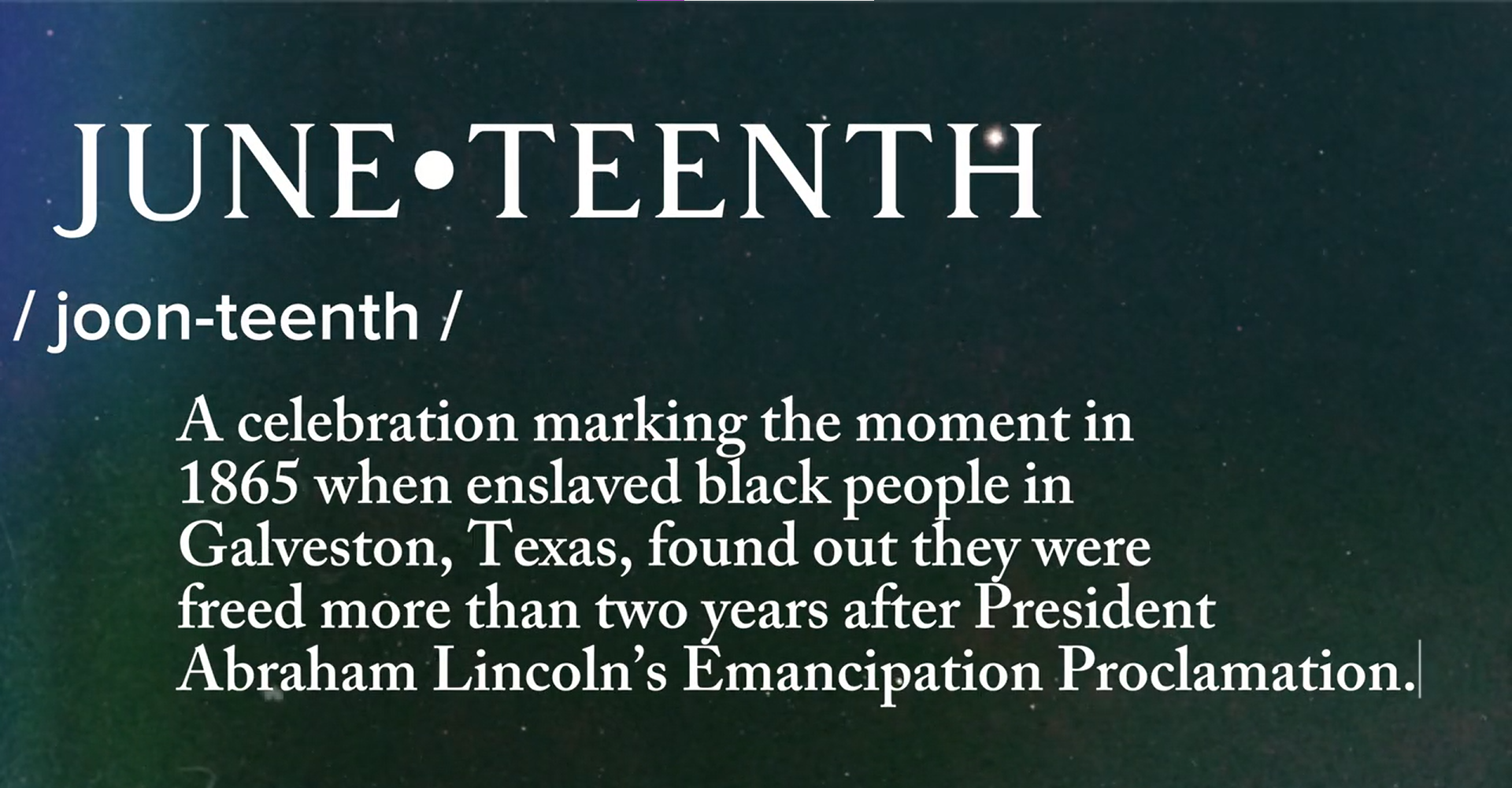 Juneteenth Celebration