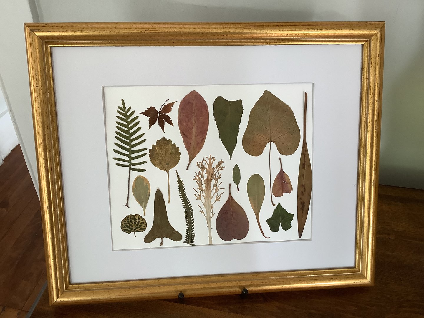 Intricate Pressed Flower Design