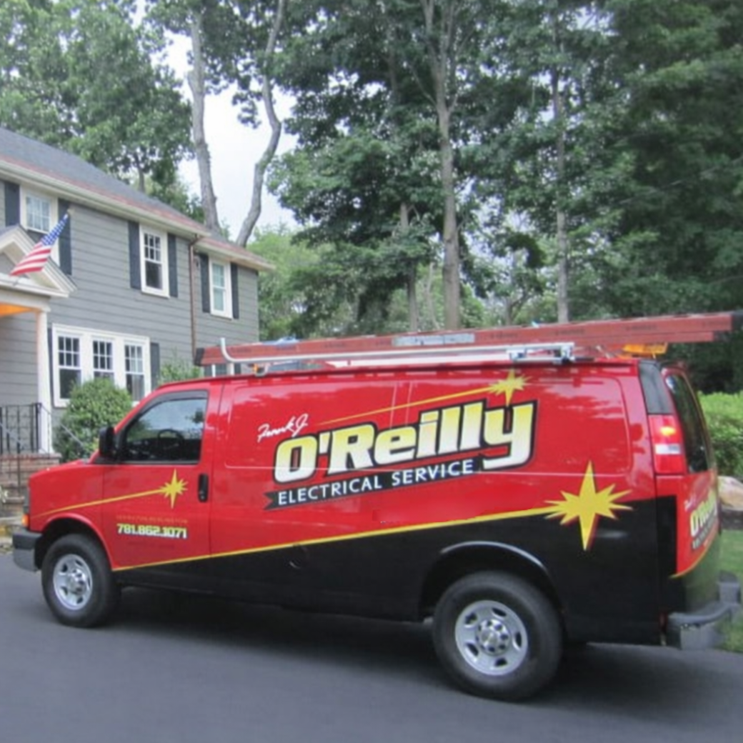Frank J O'Reilly Electrical Services - Professional electrician at work