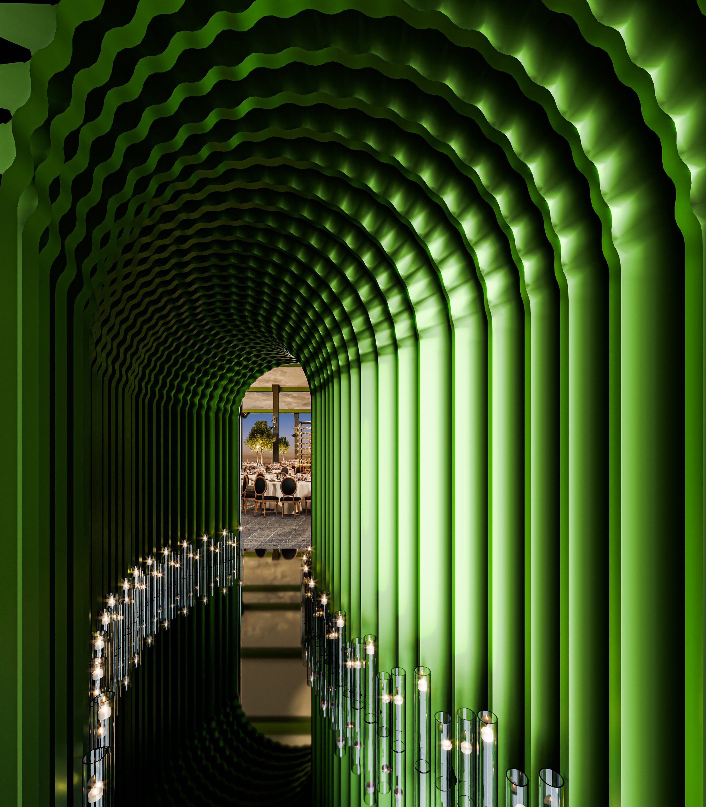 Vista del proyecto Eventos