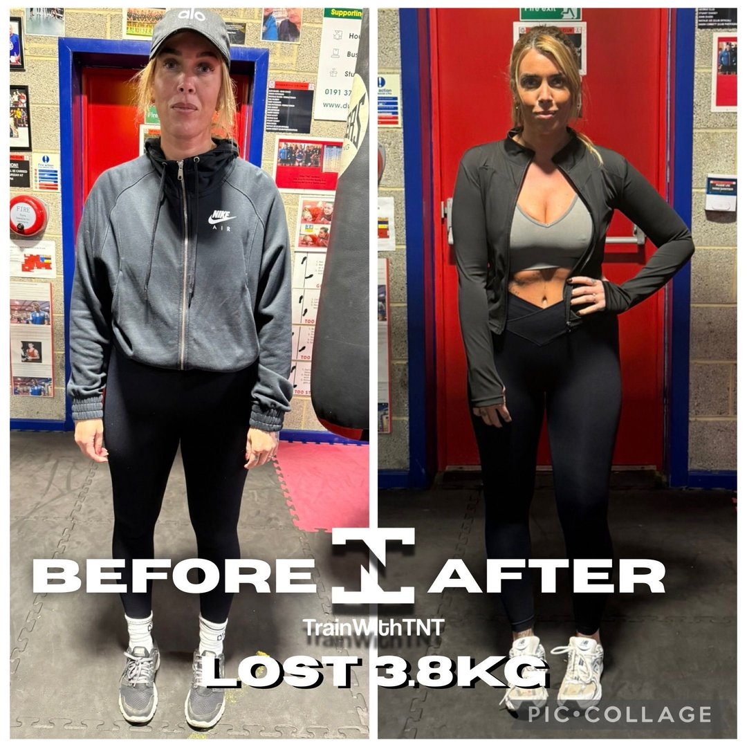 Becki's fitness transformation with Train with TNT