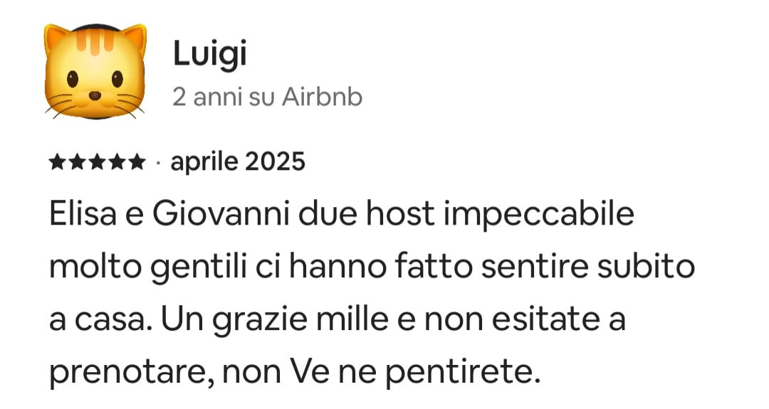 Recensione cliente