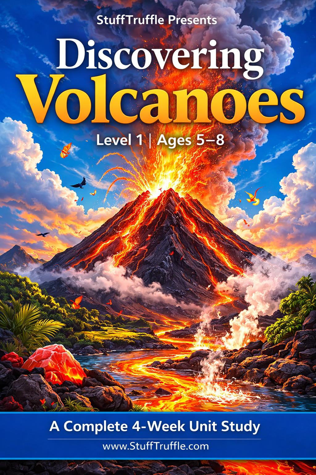 Discovering Volcanoes cover