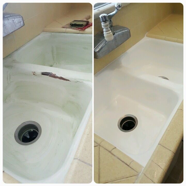 Sink refinishing project 3