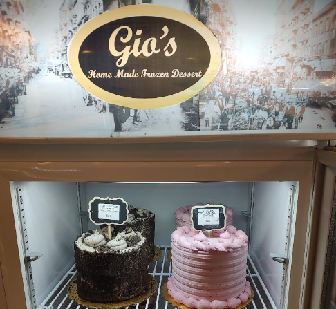 Perfect gelato presentation