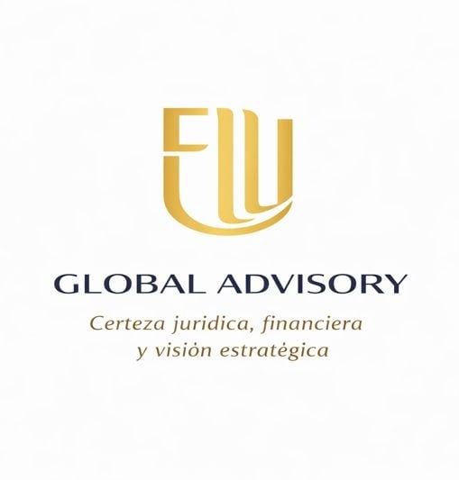 ELU Global Advisory Logo Blanco Vertical