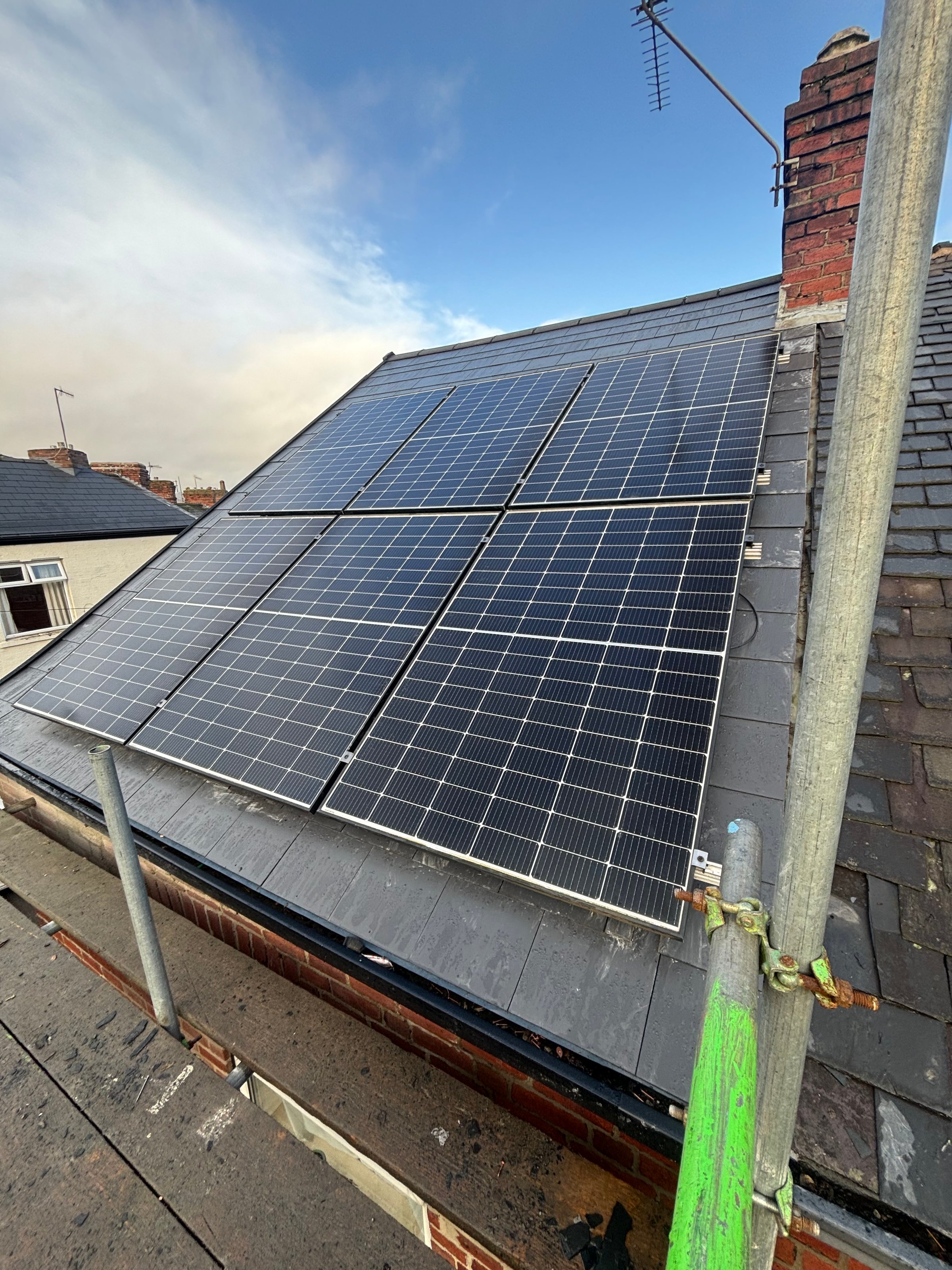 New Roofs Sheffield roofing project