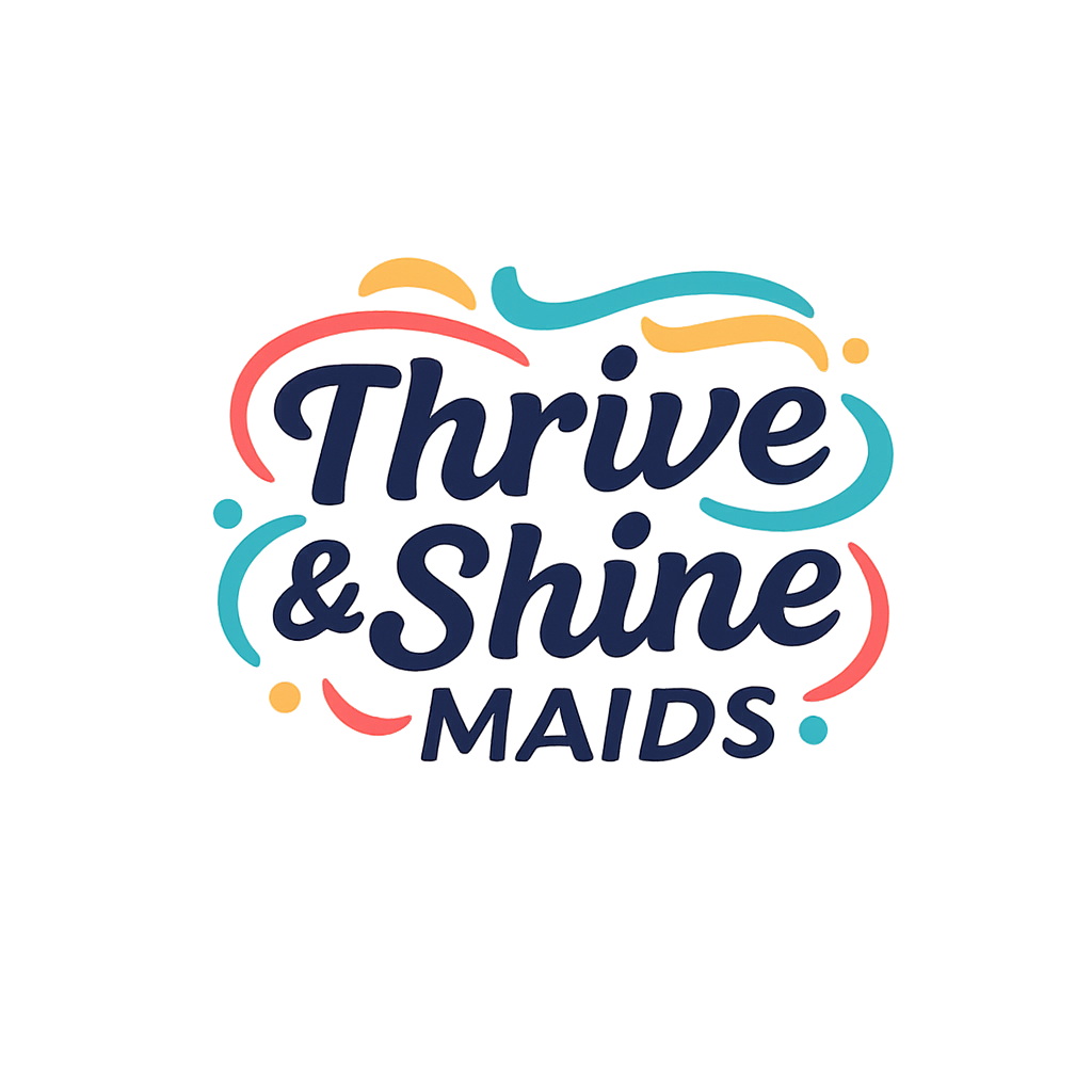Thrive and Shine Maids Logo