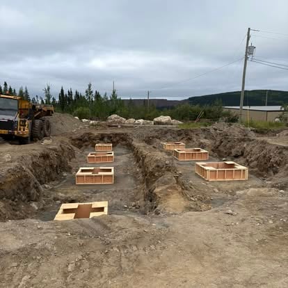Concrete construction project by CCR Coastal Enterprises