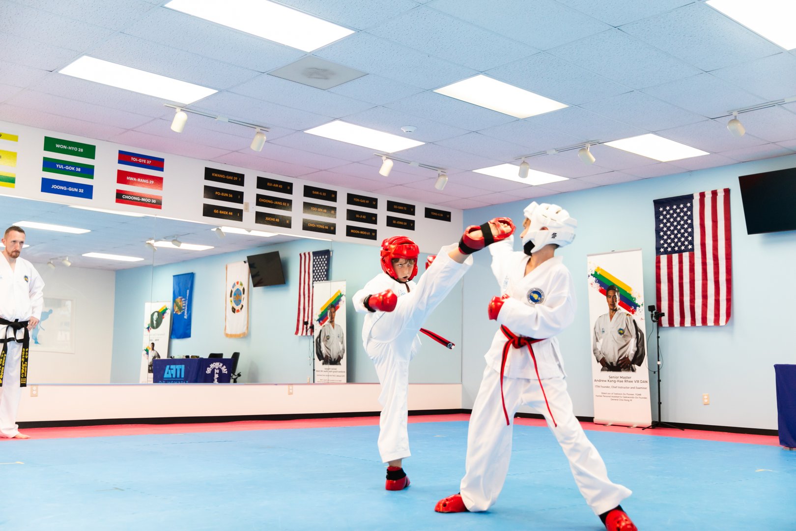 ITFA Taekwon-Do class